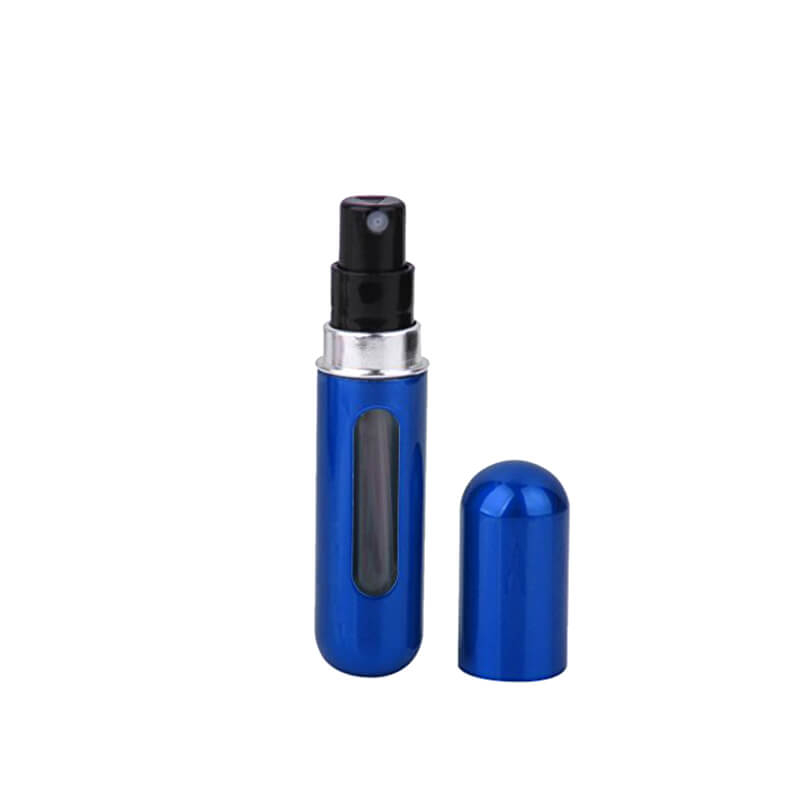 Plnitelný parfémový rozprašovač Modrý