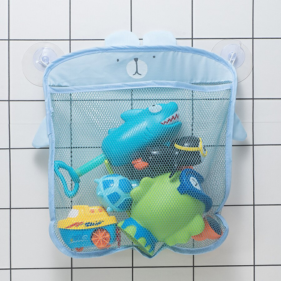 Síťka na hračky do koupelny Modrá