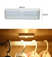 LED osvětlení skříně USB Teplá bílá