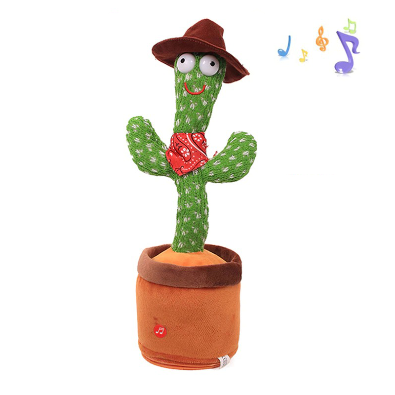 Tančící kaktus kovboj