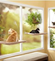 Pelíšek pro kočku na okno
