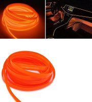 LED pásek na palubní desku, dekorační pásek do auta oranžový