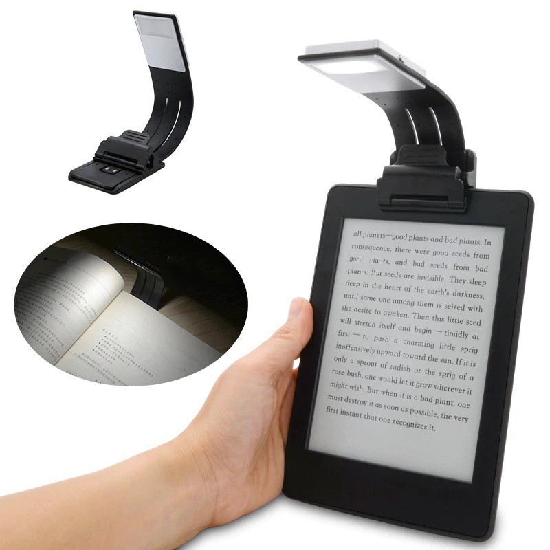 Lampa na čtení pro knihy a e-knihy