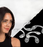 Silikonová podložka na brýle (5 ks)