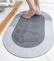 Koupelnový koberec nasávající vodu