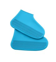 Silikonový chránič bot modrý L (42-45)