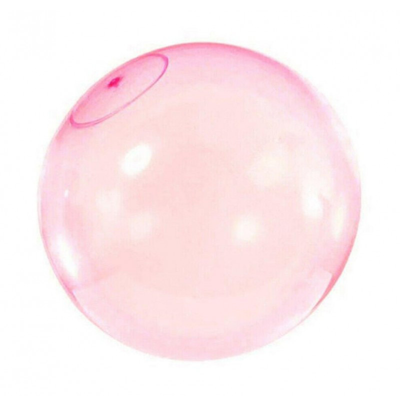 Nafukovací Bubble Ball míč Růžový