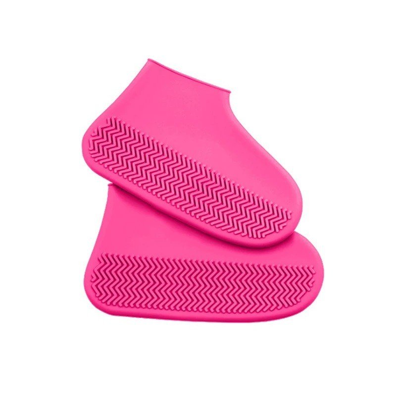 Silikonový chránič bot tmavě růžový S (30-34)
