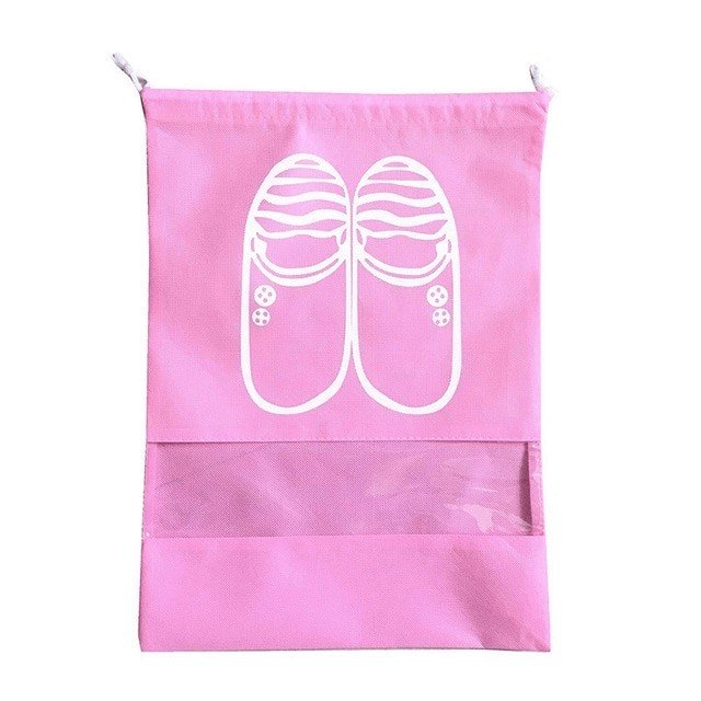 Vodotěsný obal na boty - růžový