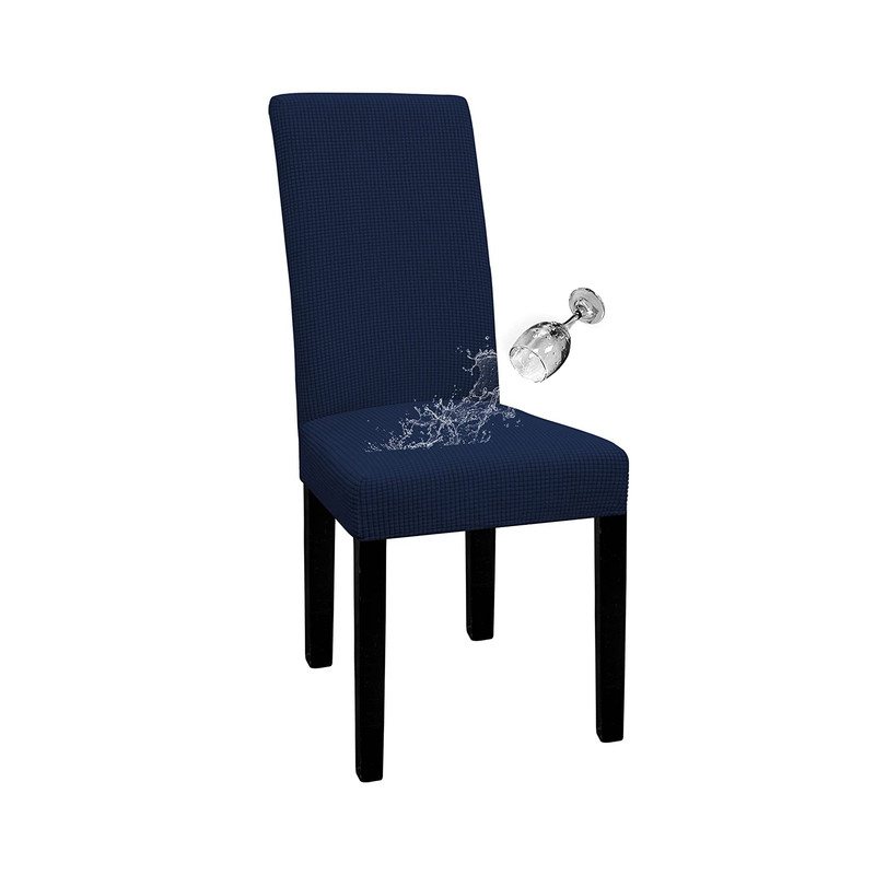 Voděodolný potah na židli 4 ks Tmavě modrý