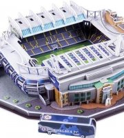 3D Puzzle stadionu Stamford Bridge (Chelsea)
