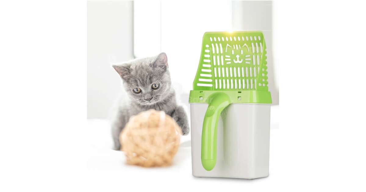Lopatka na čištění podestýlky pro kočky