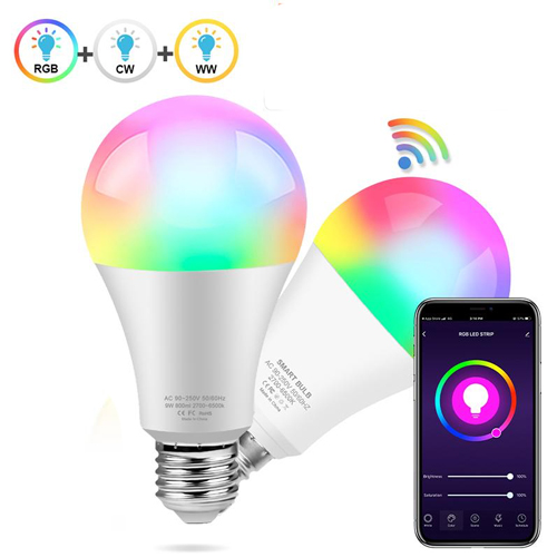 RGB inteligentní LED žárovka s paticí E27