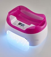 UV LED lampa na manikúru s LCD displejem