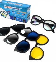Magic Vision - magnetické brýle 5 v 1
