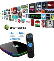 Q Plus Pro - Android TV Box, Facebook, Youtube, Netflix aplikace, 4 GB RAM + 32 GB ROM