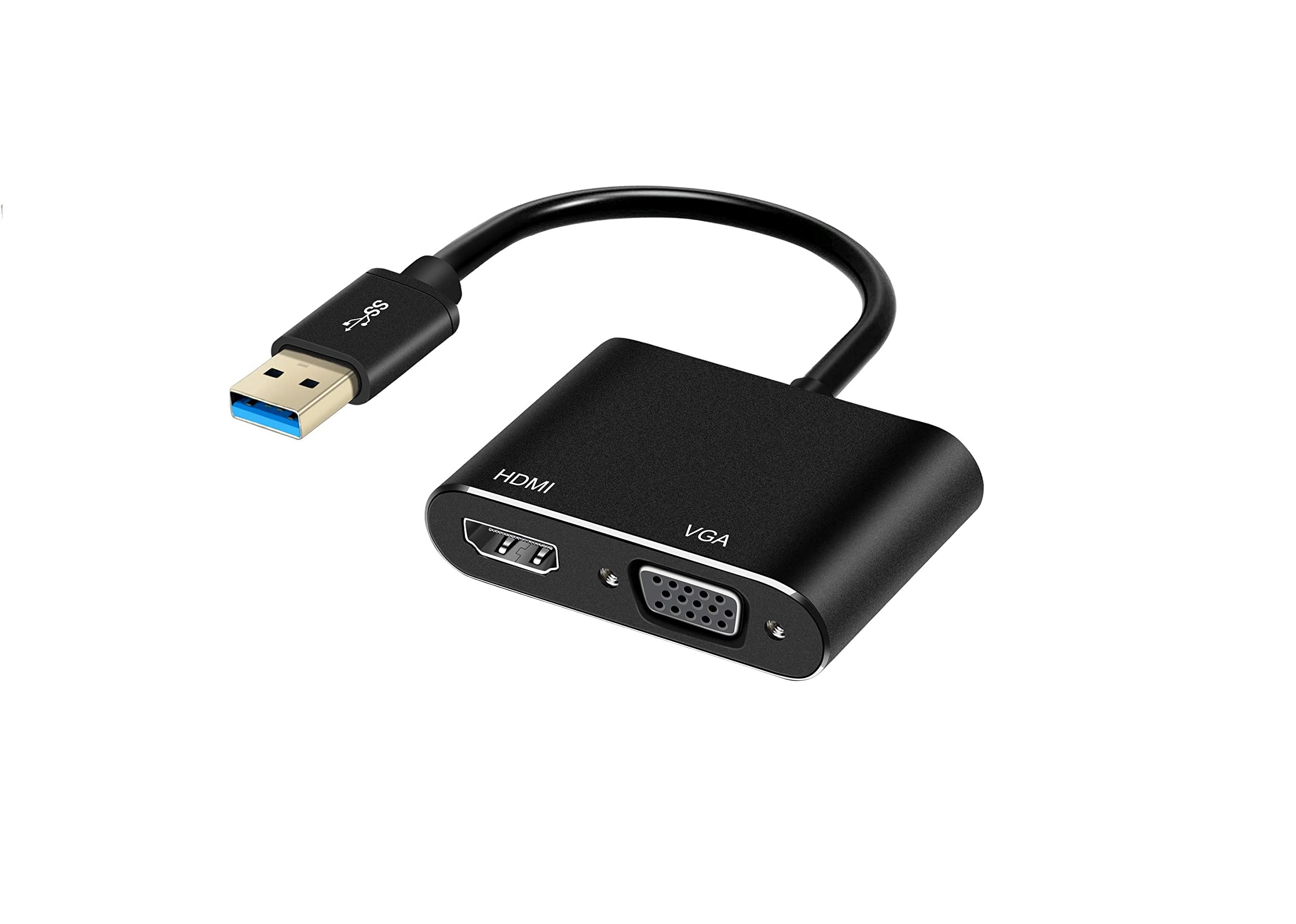 Převodník USB na HDMI + VGA