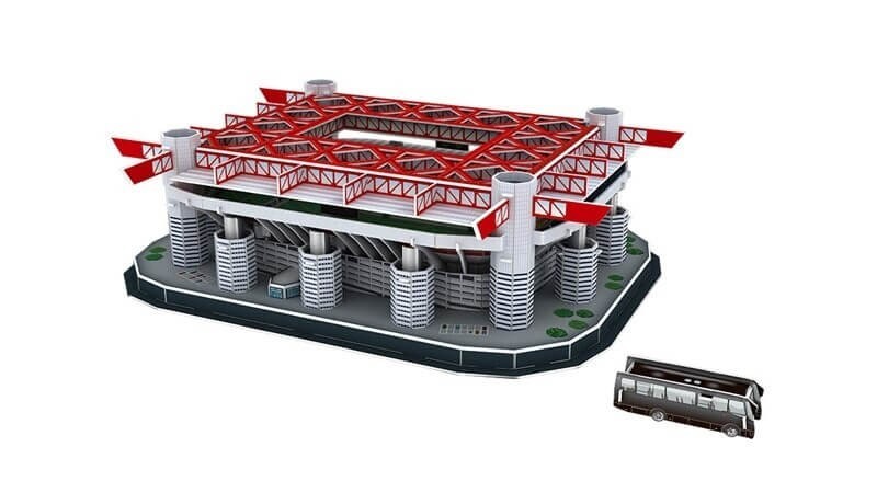 3D Puzzle stadionu San Siro (AC Milan)
