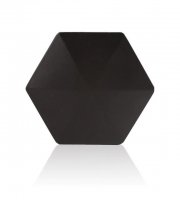 Otočná kovová hračka, Dekorace na psací stůl 6-stranná černá
