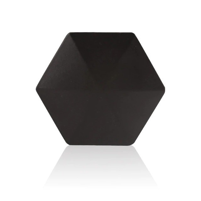 Otočná kovová hračka, Dekorace na psací stůl 6-stranná černá