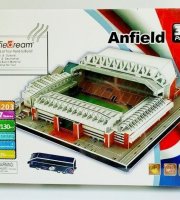 3D Puzzle stadionu Anfield Road Liverpool