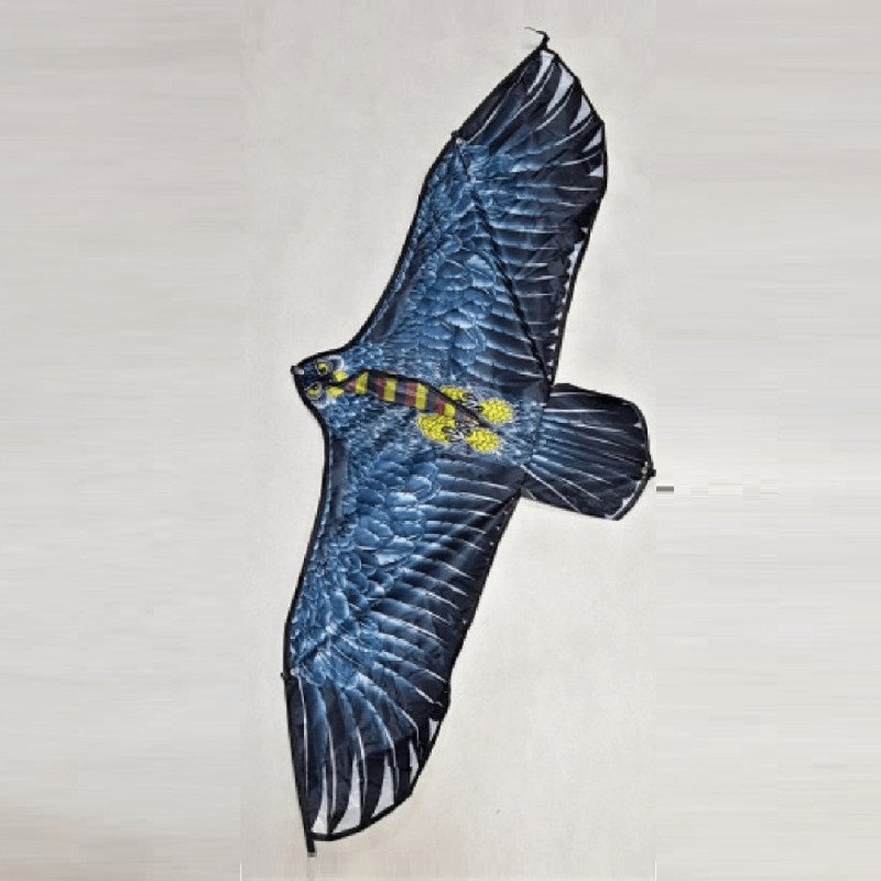 Létající drak se vzorem orla, šňůra 120 cm