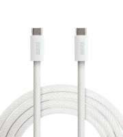 Nabíjecí kabel pro notebook – datový kabel – Type-C / Type-C – bílý – 1 m – 5 A – 240 W