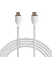 Datový kabel – Type-C / Type-C – bílý – 1 m – 3 A – 60 W