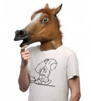 Koňská hlava maska