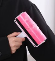 Omyvatelný váleček na odstraňování chlupů – růžový