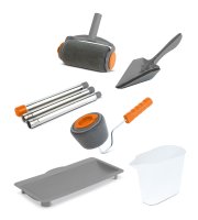 Malířský váleček s nádrží na dávkování barvy 6 částí