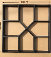 Šablona na dlažbu 40x40 cm