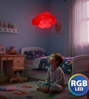 Kouzelná oblačná lampa - 16 RGB LED - 3 x AAA - 25 x 20 x 15 cm