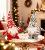 Skandinávský vánoční skřítek – 25 x 14 x 12 cm – 2 druhy