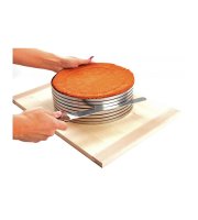 Nastavitelný nerezový kráječ na dort