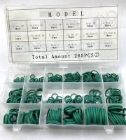 Sada O-kroužků HNBR 265 ks (18 různých velikostí) Zelená