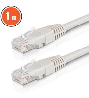 Patch kabel – UTP – CAT6 – CCA – 1 m – šedý