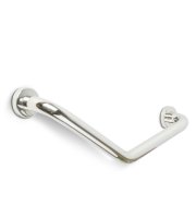 Madlo do koupelny - úhlové 45° - nerezová ocel - chromované - 25 + 25 cm