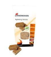 Landmann Zapaľovač na gril a krb (zapalovač na gril / zapalovací kostka) 72 ks