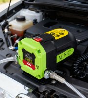 Elektrické olejové čerpadlo – na motorový olej, naftu a chladicí kapalinu – 12 V – 60 W
