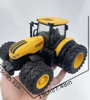 1/24 Měřítko Žlutý Hračkářský Traktor