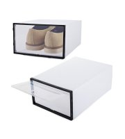 Organizér na boty s přihrádkami a víkem – praktické skladování pro domov a kancelář