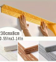 Samolepicí pěnová nástěnná lemovací páska