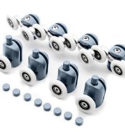 Kolečka pro sprchový kout, sada 8 ks