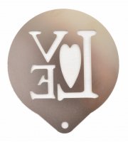 Dokonalý dom 13294 Šablona na zdobení cappuccina