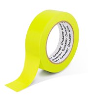 Maskovací páska – na vodní bázi – 50 m x 24 mm – zelená – automobilová, tepelně odolná