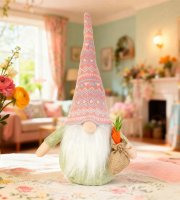 Textilní dekorace - skřítek - 40 cm