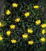 Solární LED světelný řetěz – včelka – 2,4 m – 25 LED – teplá bílá