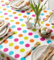 Velikonoční ubrus - flanel - 132 x 178 cm