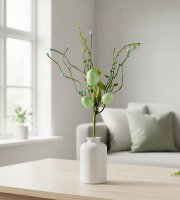 Velikonoční stromek z vajíček – zelený – 28 x 16 cm